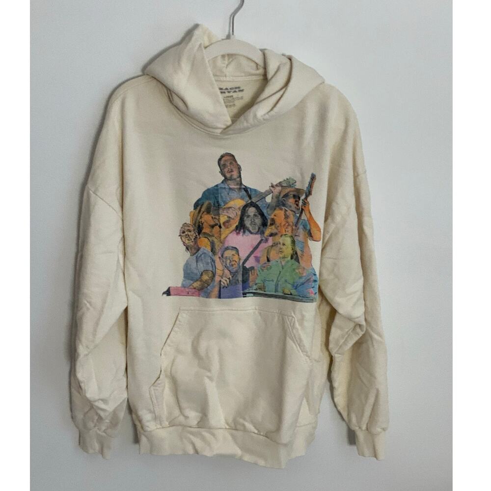 Zack Bryan Quittin Time‎ Hoodie size large Country Tour Sweatshirt